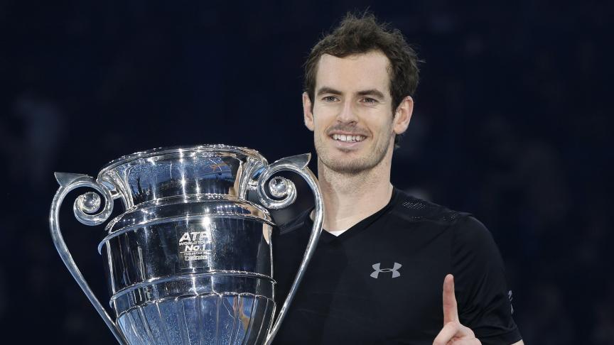 Andy Murray a toutes les raisons d’avoir le sourire, il est le nouveau maître du tennis masculin.