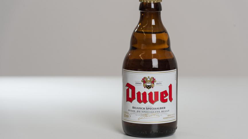 La Duvel est une bière blonde de fermentation haute brassée par la brasserie Moortgat, en Belgique.
