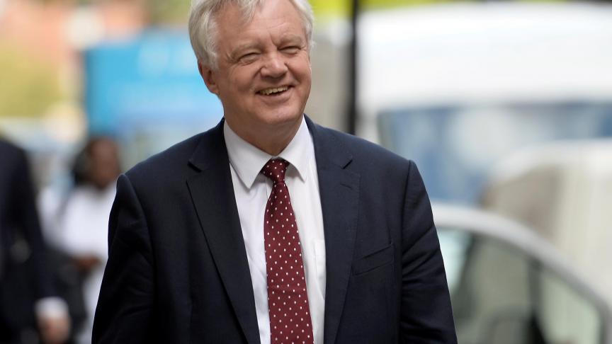 David Davis, le secrétaire d'État à la sortie de l'Union européenne du Royaume-Uni. © Reuters