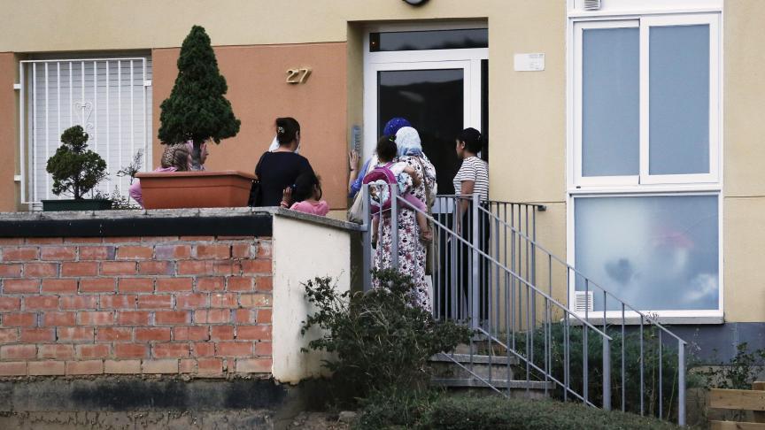 L’appartement de la famille Oukabir à Ripoll ce 18 août © AFP