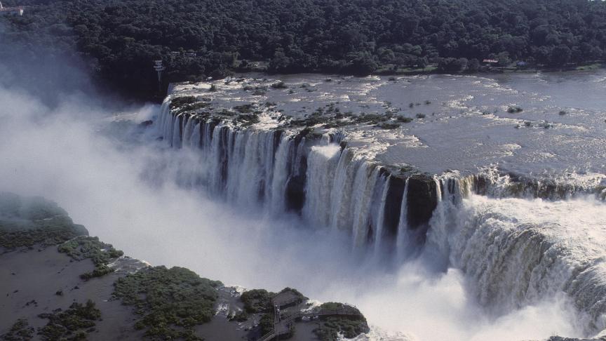 Les chutes Iguazu - entre le Brésil et l’Argentine ©Belga
