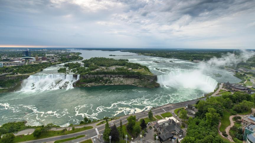 Les chutes du Niagara - frontière entre le Canada et les Etats-Unis ©EPA