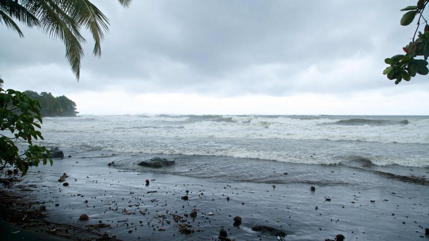 La Guadeloupe, à l’approche de Maria © AFP
