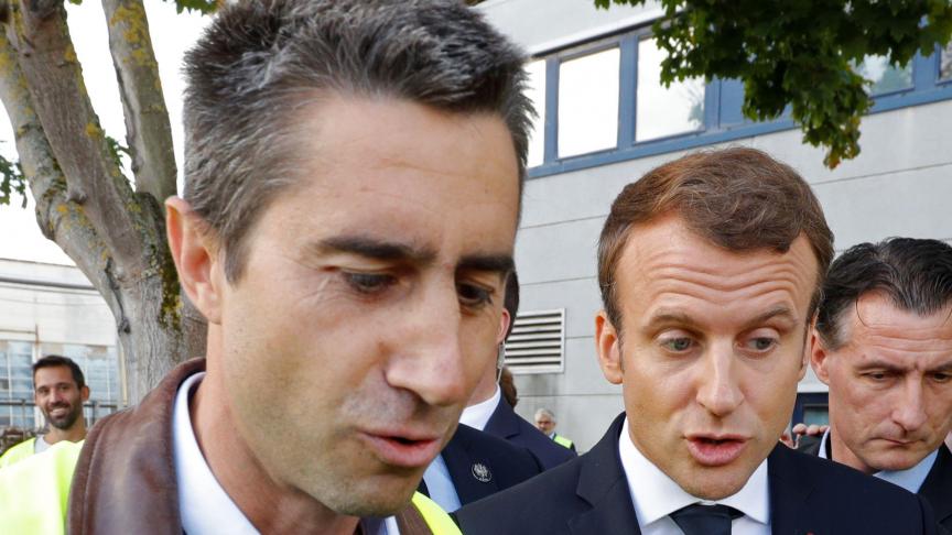 François Ruffin - Emmanuel Macron
: deux France, deux mondes. Aujourd’hui, ils s’affrontent dans un pays déchiré entre son peuple et son élite. ©Reuters