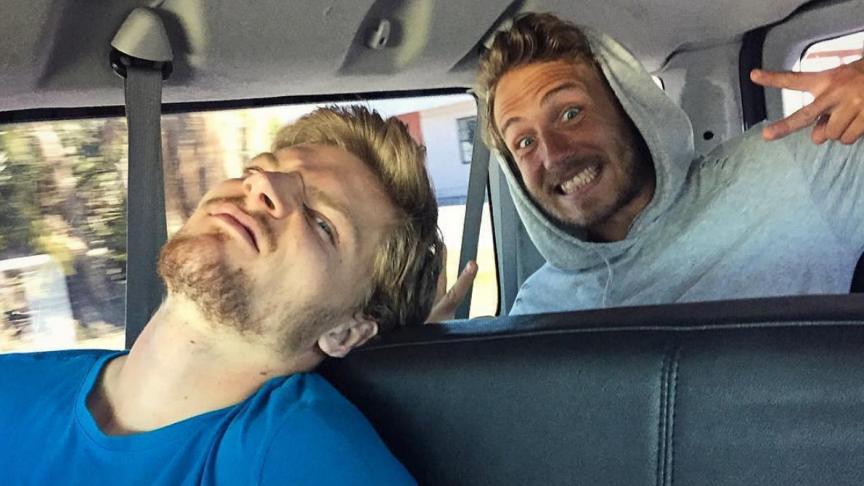 Les deux hommes s’entendent comme larrons en foire - Capture d’écran depuis Instagram/Lucas Pouille