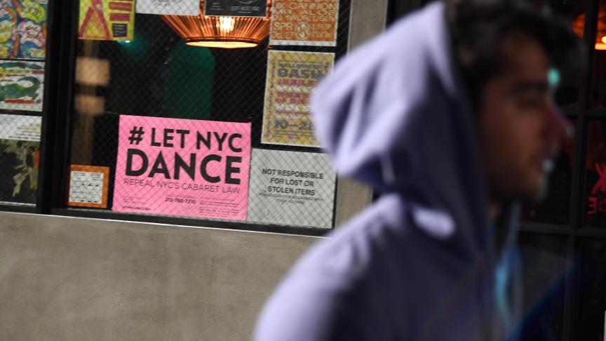 Laissons New York City danser. Crédit
: Belga/AFP