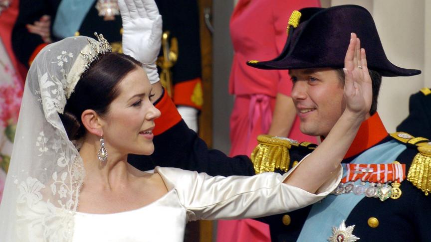 Elle est la toute première australienne à se voir accorder un titre royal, avant l'annonce du mariage. Evoluant avec succès dans le milieu de la publicité, Mary Donaldson épouse le 14 mai 2004, le prince héritier Frederik de Danemark. ©Belgaimage