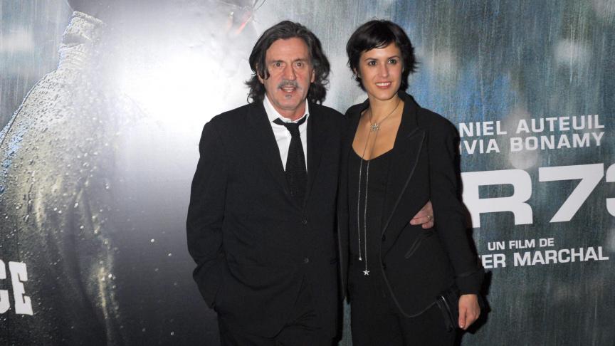Daniel Auteuil et Olivia Bonamy à l’avant-première de MR 73, film de Olivier Marchal sorti en 2008.