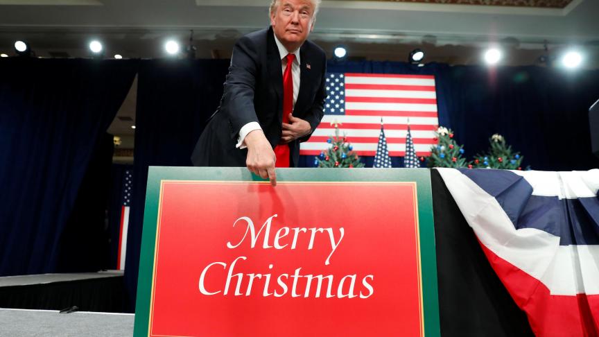 Donald Trump s’est promis de redorer le blason de Noël.