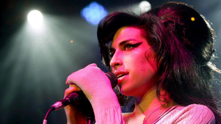 Amy Winehouse, en concert à Zurich en 2007.