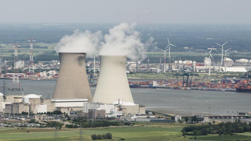 Centrales nucléaires de Doel. ©PhotoNews