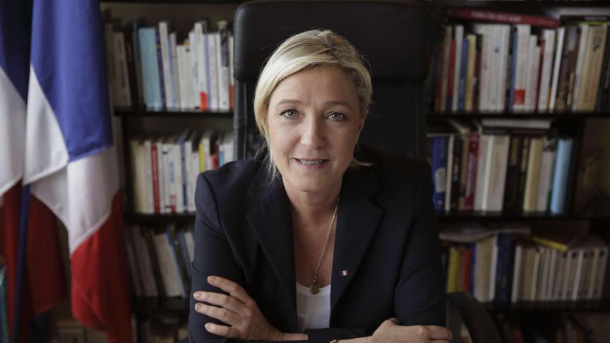 Marine Le Pen. © Reuters.