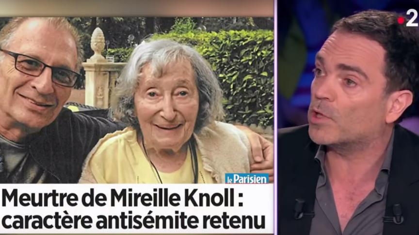 Yann Moix a écrit quelques lignes à l’attention de Mireille Knoll, octogénaire décédée sous de nombreux coups de couteau.