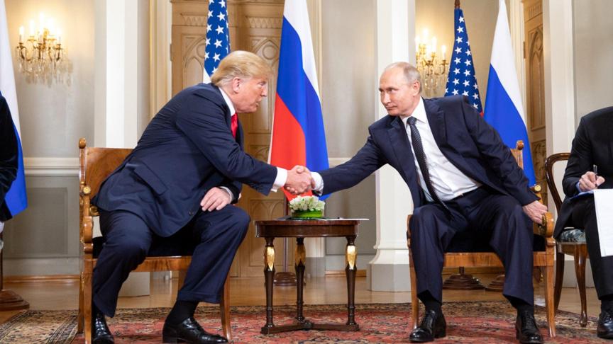 La rencontre de Donald Trump et Vladimir Poutine à Helsinki ©PhotoNews