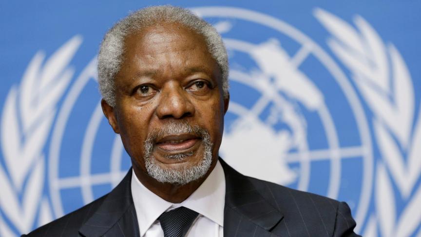 Kofi Annan en 2012 ©Reuters