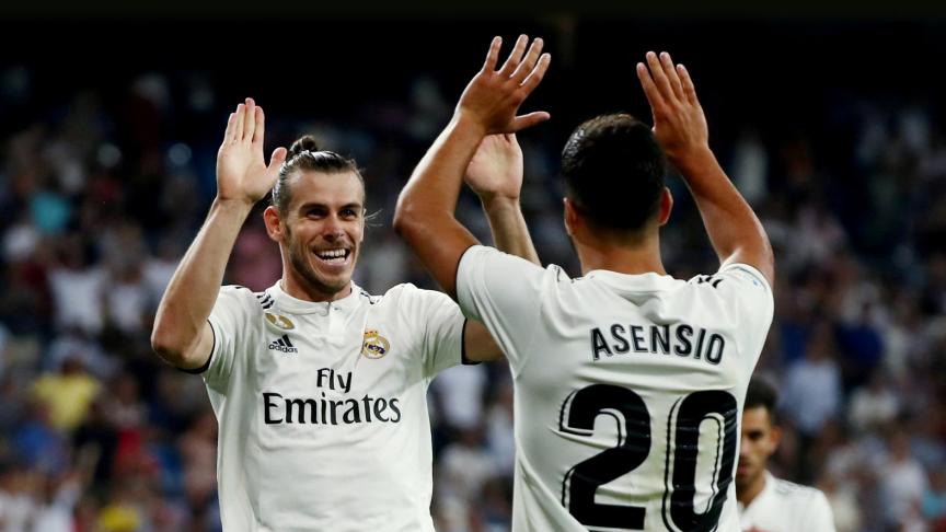 Gareth Bale et Marco Asensio. @Reuters