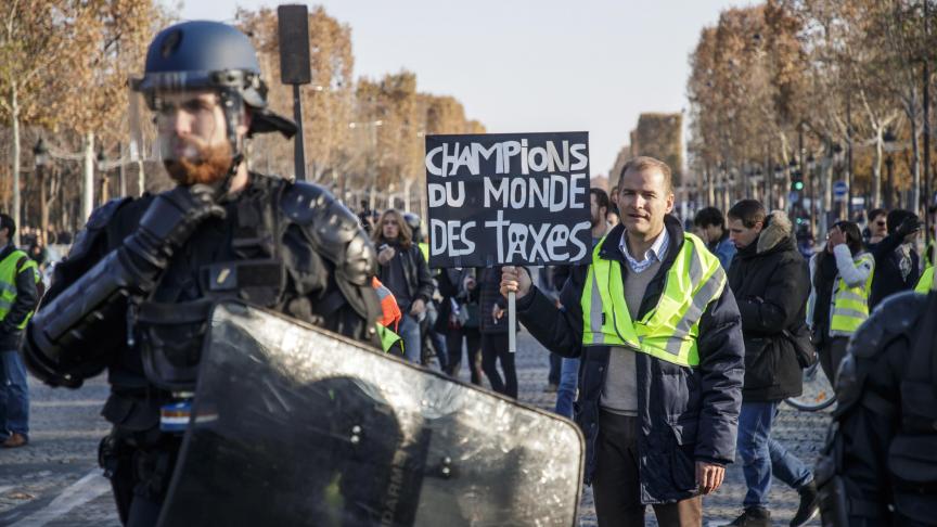 FRANCE FUEL TAXES PROTEST