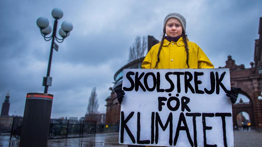 La jeune activiste écolo Greta Thunberg, 15 ans, s’est récemment fait la porte-parole de toute une génération désireuse de changement en matière de lutte contre le réchauffement climatique.