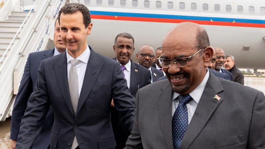 Le 16 décembre à Damas
: Bachar el-Assad reçoit Omar el-Béchir, son alter ego soudanais, premier chef d’Etat arabe à lui rendre visite...