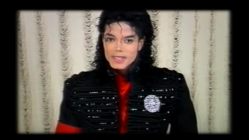 Image d’archives de Michael Jackson, sortie par le documentaire d’HBO.