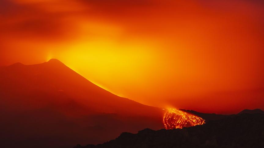 L’Etna est entré en éruption en décembre 2018.
