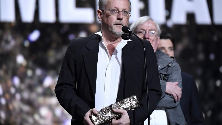 La production belge «Ni juge, ni soumise» de Jean Libon et Yves Hinant remporte le César du «Meilleur film documentaire». © AFP