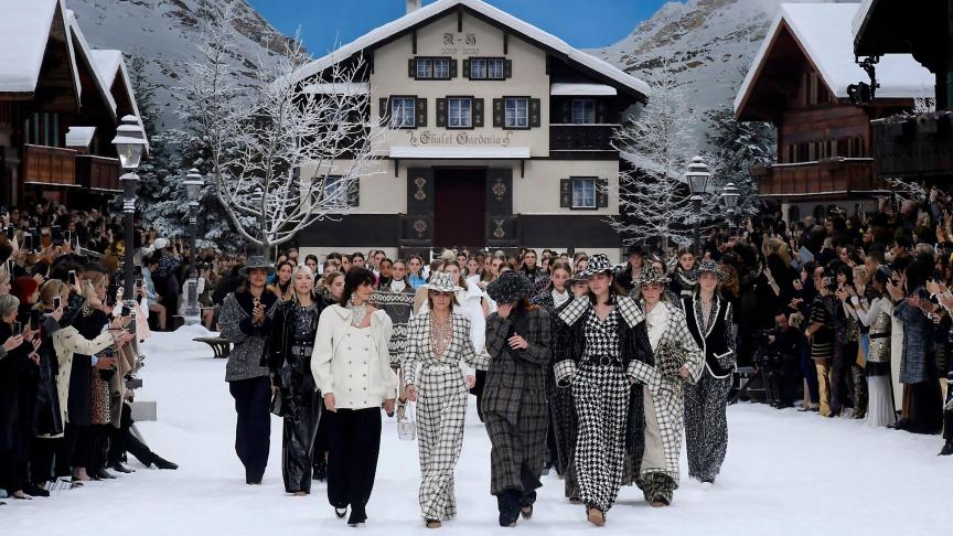 Premier défilé Chanel automne-hiver depuis la mort du créateur Karl Lagerfeld.