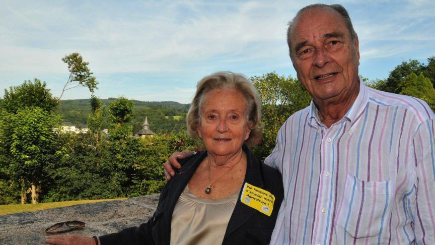 Le couple, pris en photo en 2010. Avant que les soucis de santé n’accablent l’ancien président français.