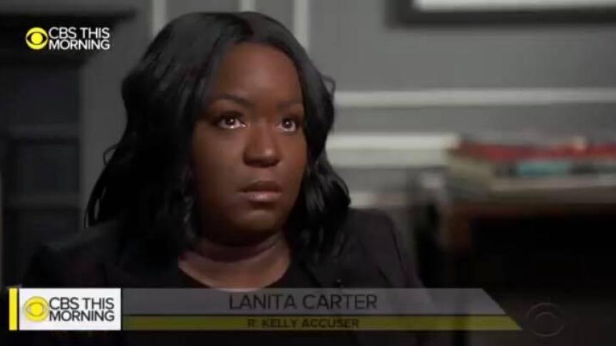 Lanita Carter lors de l’interview sur CBS