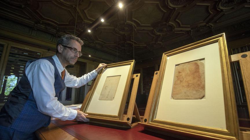 Martin Clayton et le portrait de Léonard de Vinci