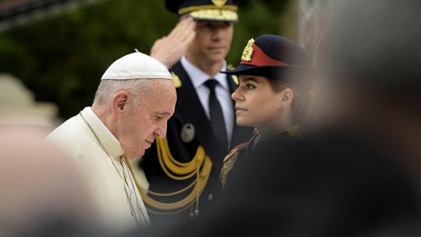 Le pape a été accueilli comme il se doit en Roumanie.
