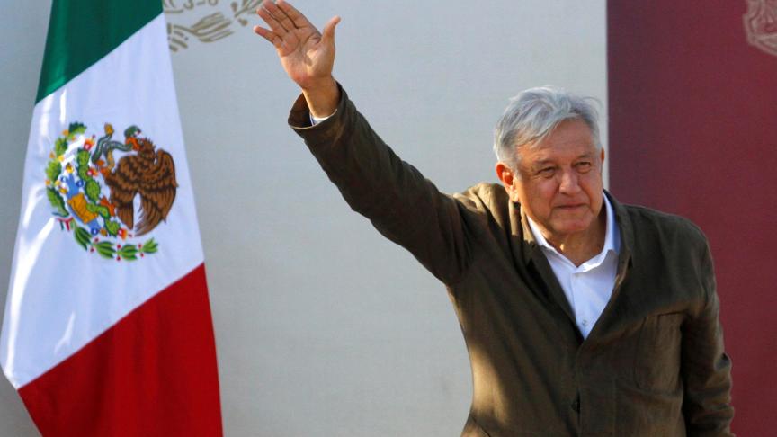 Le président mexicain Andres Manuel Lopez Obrador