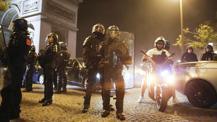 Quelques incidents sont survenus à Paris vendredi.