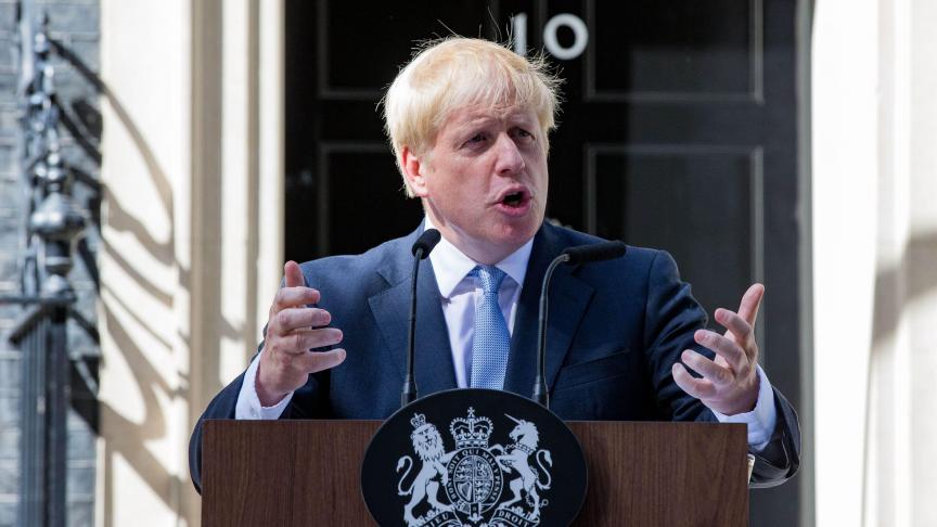 Les avertissements de sa propre administration ne manqueront pas d’affaiblir la position du nouveau locataire du 10 downing street, Boris Johnson, tenant d’un «
no deal
».