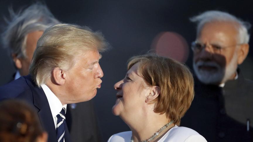 Les grands de ce monde se sont retrouvés à Biarritz, pour le G7. Avec cette photo déjà culte de Donald Trump et d’Angela Merkel.