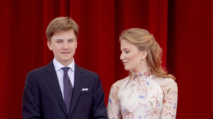 Le prince Gabriel et la princesse Elisabeth.