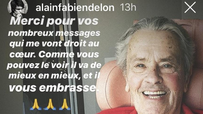 Alain-Fabien avait déjà publié une photo de son père, dans le courant du mois d’août.