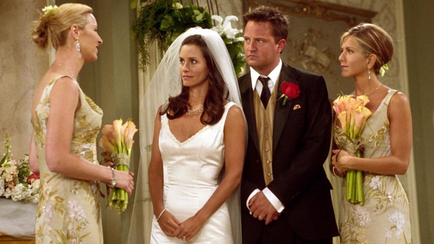 Mariage pour Chandler et Monica.