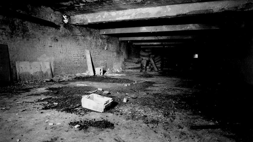 Sinistre, la cave où a été retrouvé le corps de Christine Van Hees.