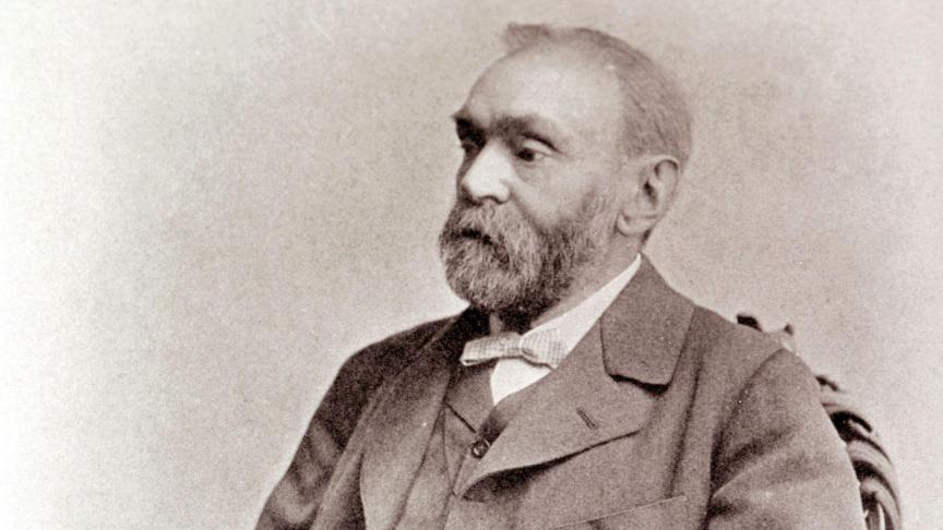 Portrait d’Alfred Nobel.