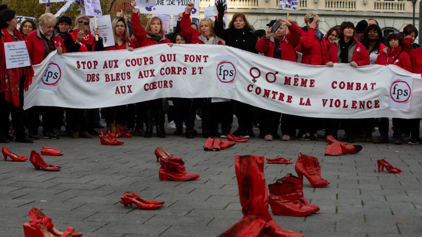 BRUSSELS WOMEN VIOLENCE PROTEST