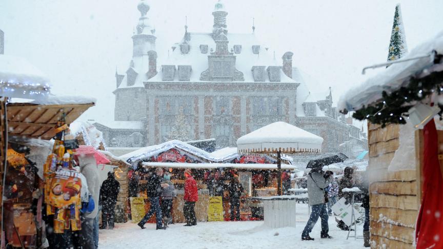 Le marché de Noël de Namur.