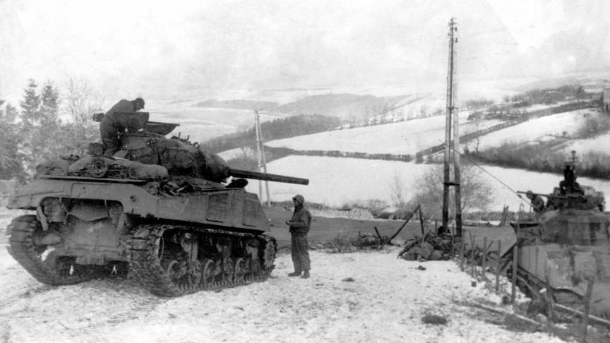 La Bataille des Ardennes a placé face à face des milliers de blindés américains et allemands. Les combats ont fait rage jusqu’à la fin janvier 1945.