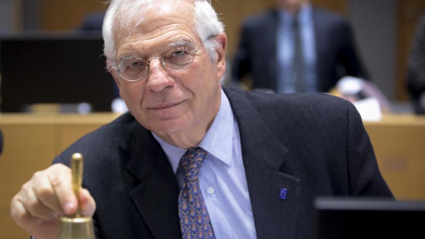 Josep Borrell, le nouveau chef de la diplomatie de l’UE, espère «
l’unité
» des Européens pour davantage peser dans un monde «
dangereux
».