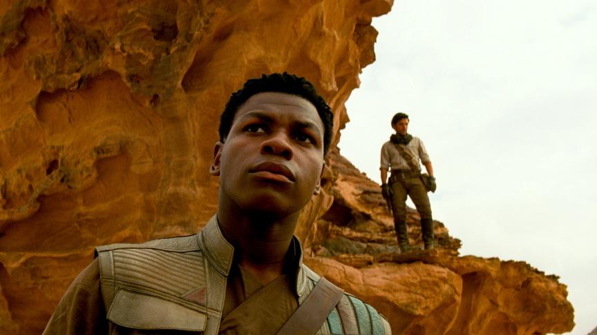 Finn (John Boyega) et Poe Dameron (Oscar Isaac).