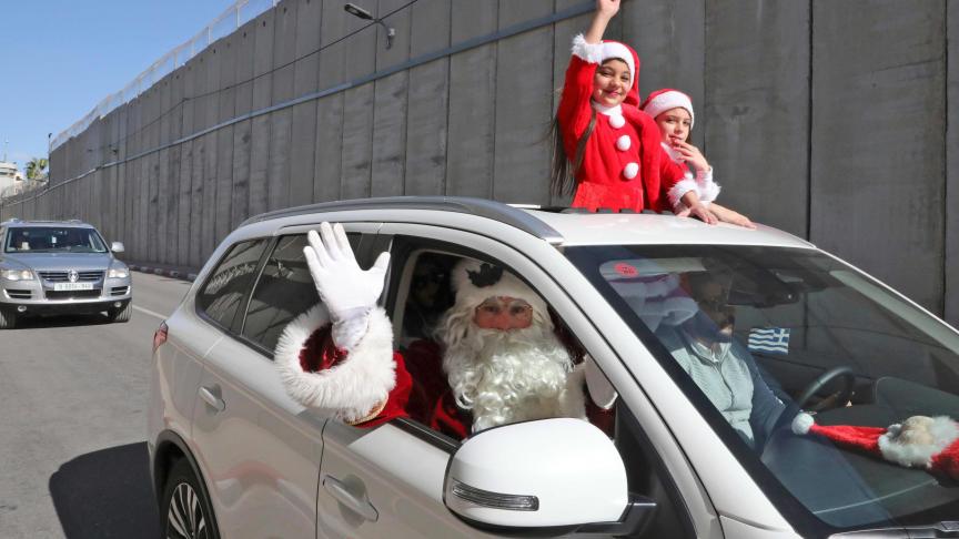 PALESTINIAN-ISRAEL-CONFLICT-RELIGION-CHRISTIANITY-CHRISTMAS