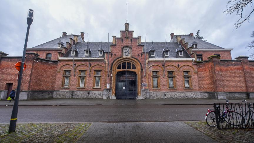 La prison de Turnhout, d’où cinq détenus se sont évadés en décembre dernier.