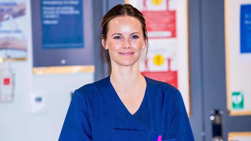 La princesse Sofia travaille maintenant à l’hôpital Sophiahemmet de Stockholm.