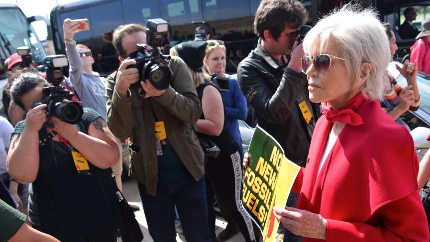 À 82 ans, Jane Fonda est encore de toutes les manifestations contre l’injustice.