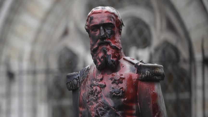Plusieurs statues de Léopold II ont été vandalisées ces derniers jours. La critique du «
roi colonisateur
» a été ravivée après la mort de George Floyd.